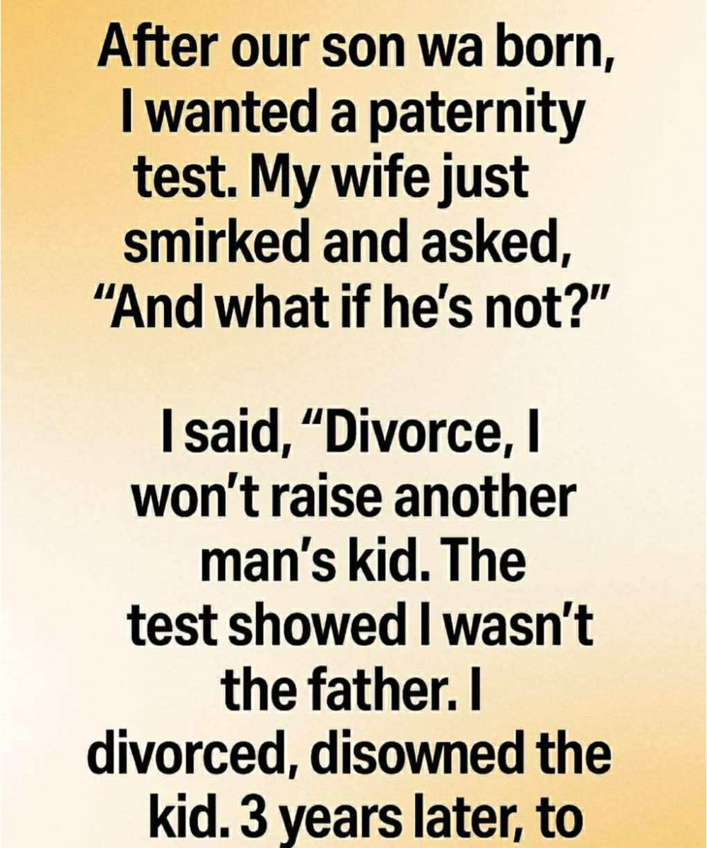 My False Paternity Test Destroyed My Family And Haunts Me Forever-