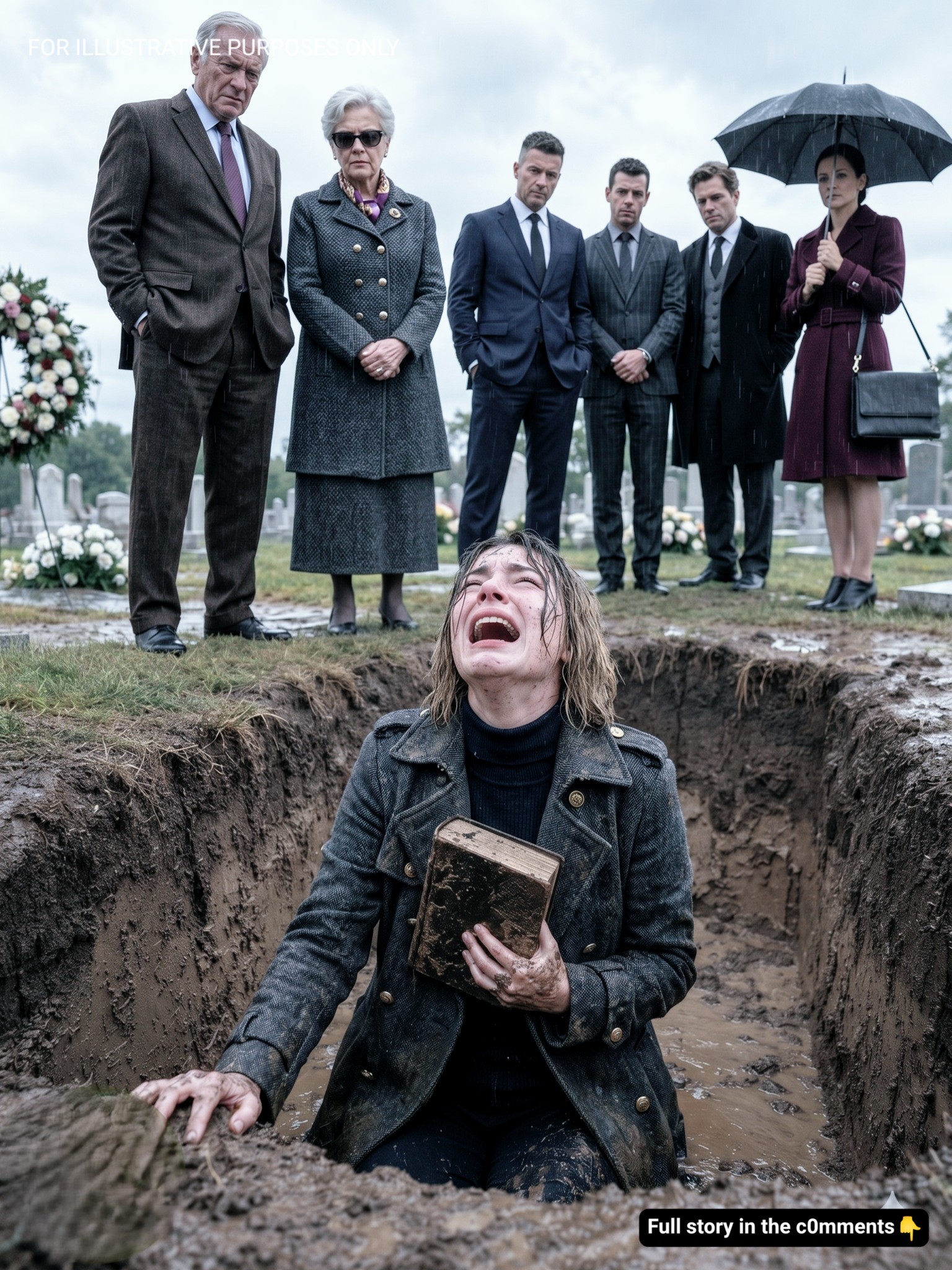 At My Grandmother’s Funeral, My Father Threw Her Bankbook Into the Grave — But What I Found at the Bank Changed Everything