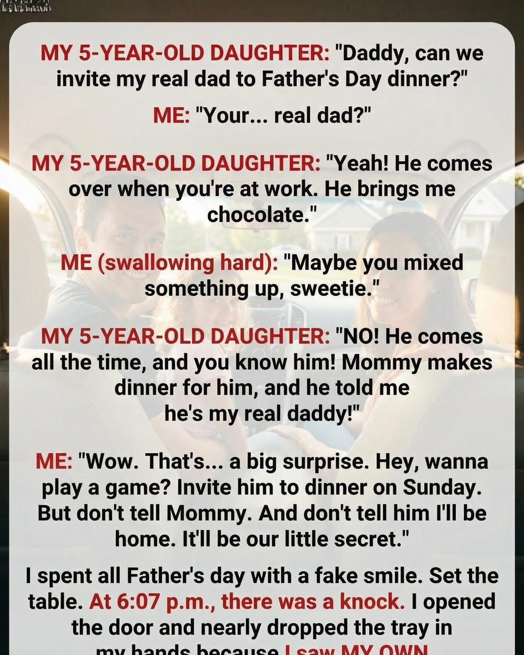 My Daughter’s Father’s Day Question Led to a Family Surprise I Never Expected