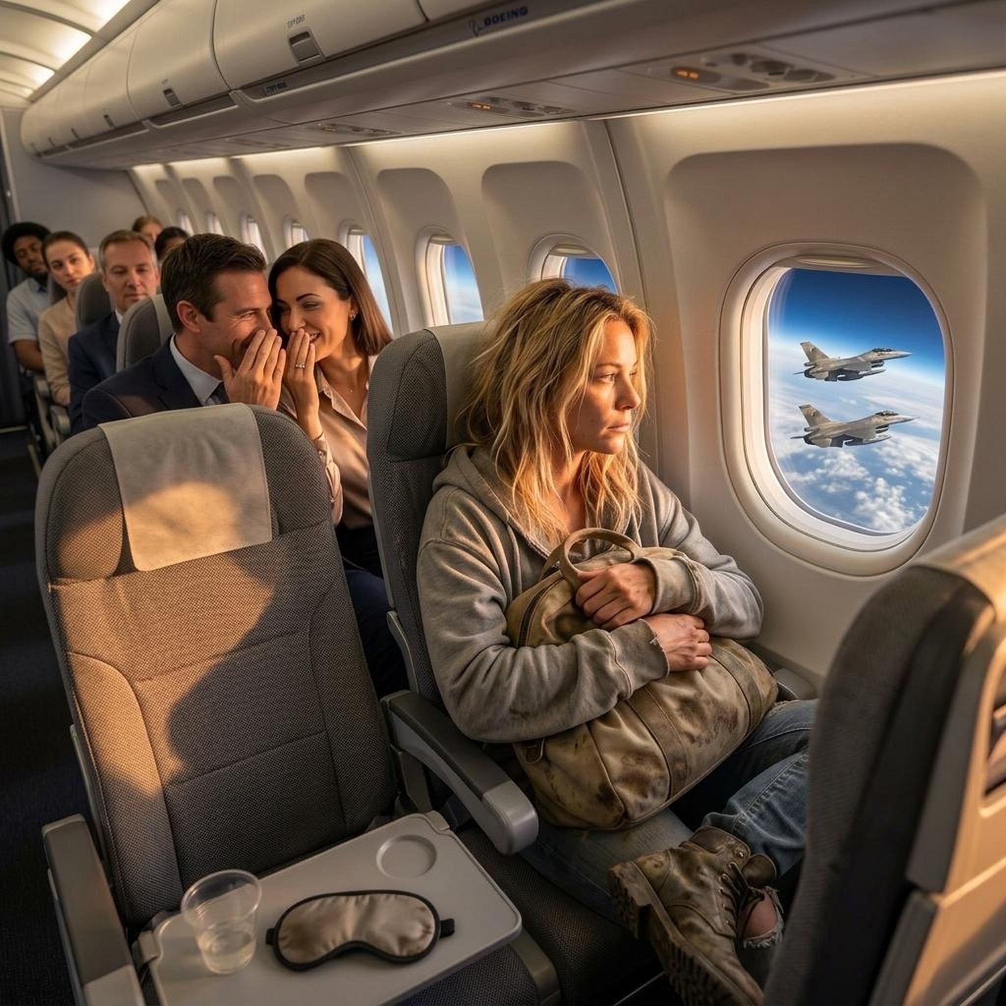 Passengers Misjudged the Woman in Seat 22C—Then an Unexpected Moment Changed Everything