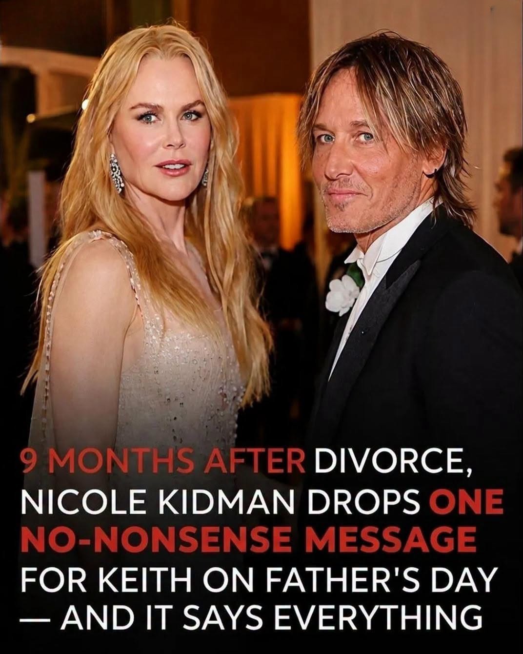 Nicole Kidman’s Father’s Day Post Featuring Keith Urban Sparks Discussion Among Fans