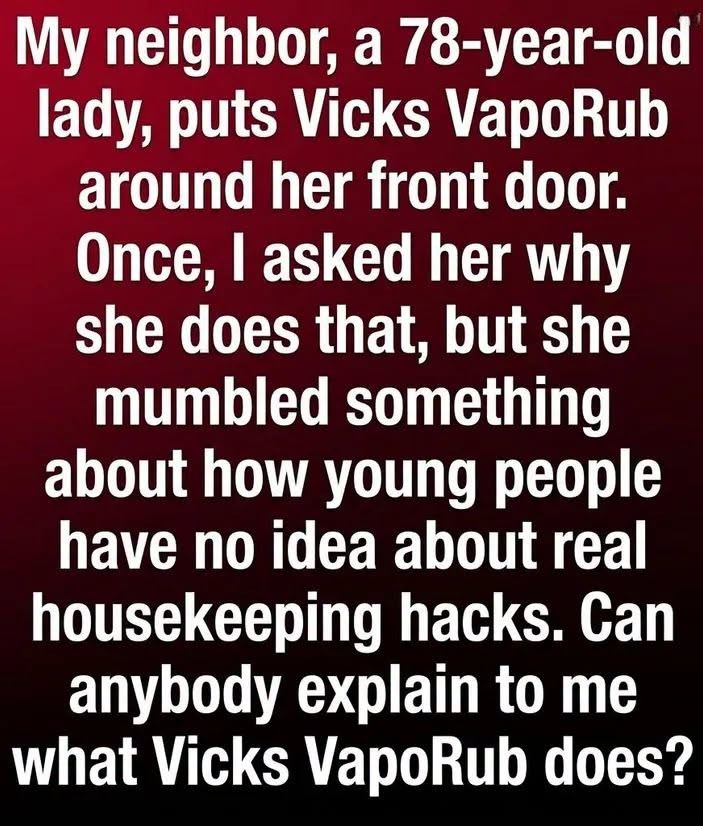 Can Vicks VapoRub Really Help Keep Spiders Away? Why Many Homeowners Are Trying This Simple Household Trick