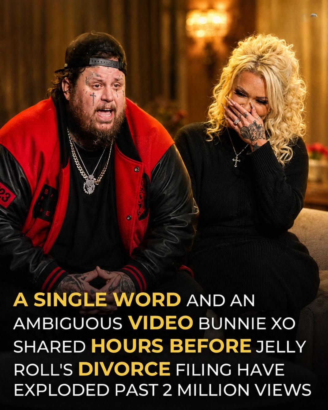 Bunnie XO’s Instagram Video Sparks Discussion After Jelly Roll’s Reported Divorce Filing