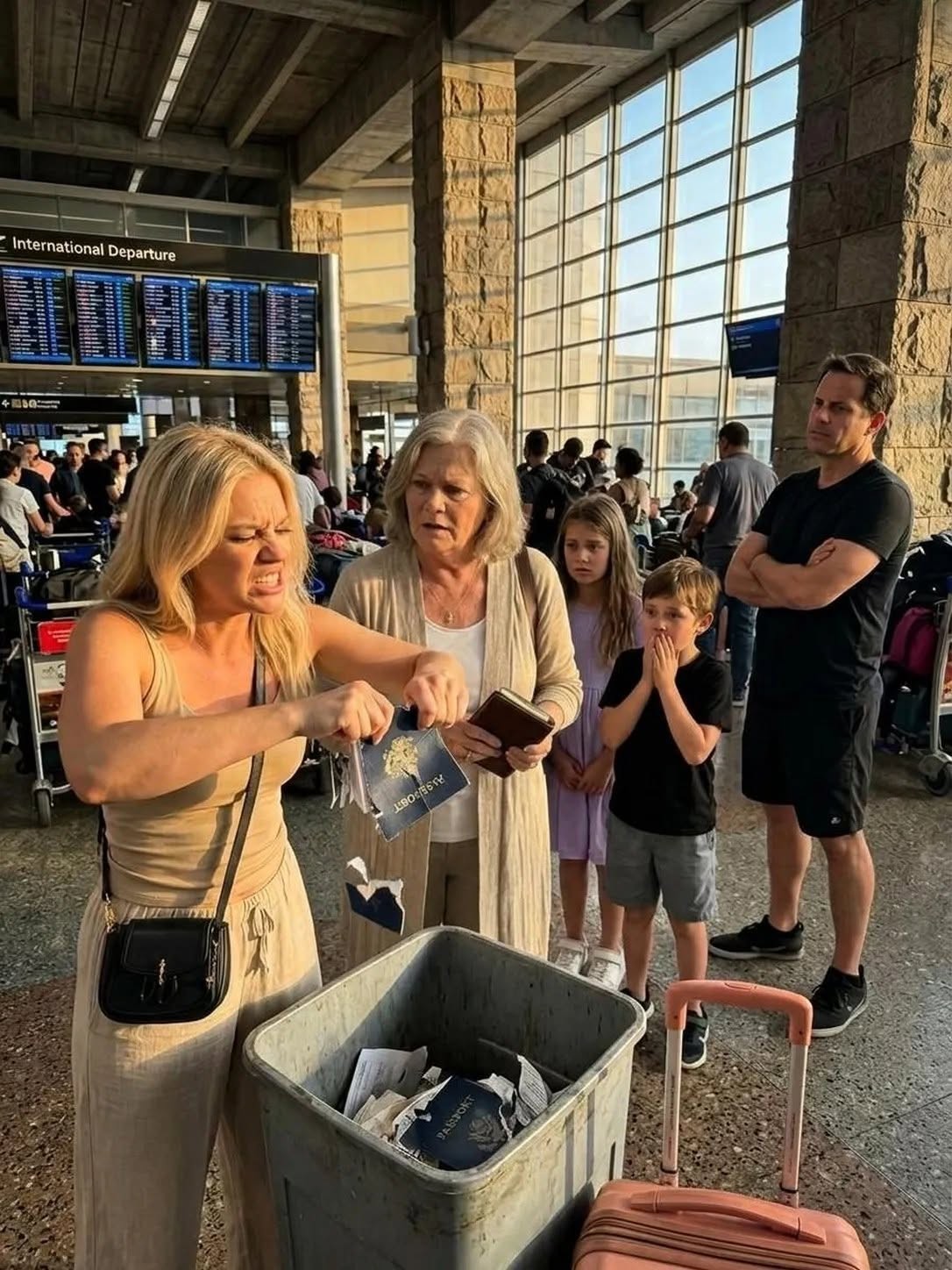 My Stepdaughter Tried to Stop My Vacation—But the Truth Came Out at the Airport