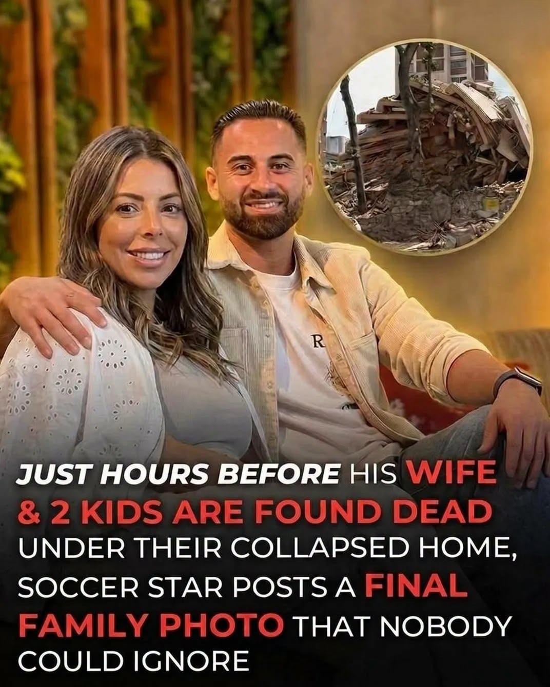 The Final Instagram Story an Argentine Footballer Shared Before the Earthquake