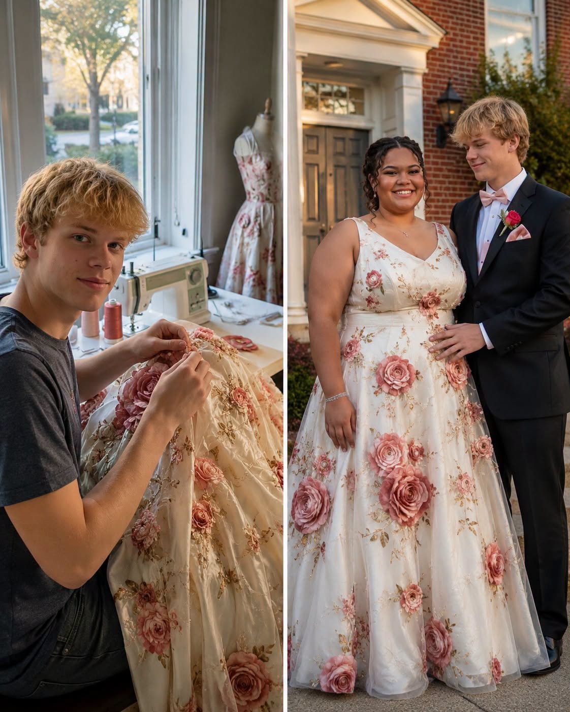 My Daughter’s Best Friend Created a Special Prom Dress When She Needed Hope Most — What Happened That Night Touched Everyone