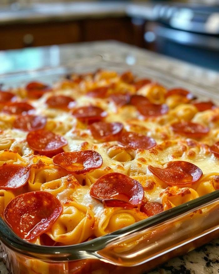 The Dish My Daughter-in-Law Made Once — Pepperoni Pizza Casserole