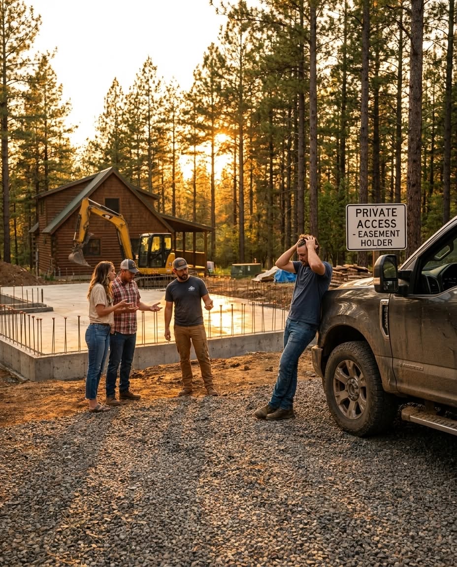 My Neighbors Built Across My Only Driveway — Fifteen Days After Court, I Returned With a Demolition Crew