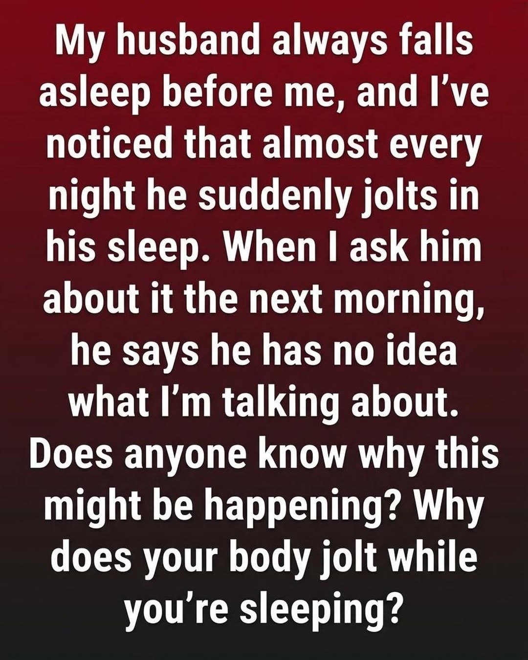 Why You Suddenly Jerk Awake Just Before Falling Asleep—The Surprising Science Behind It