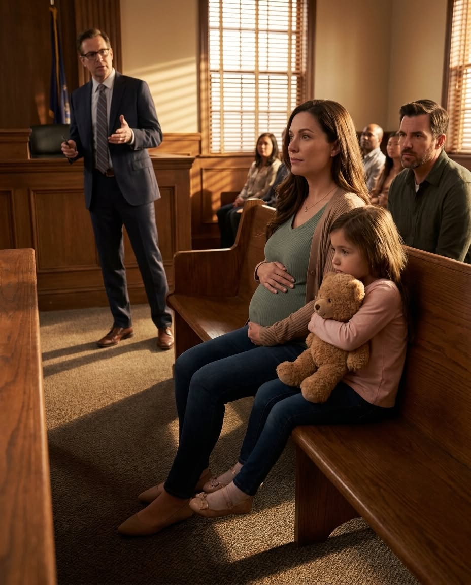 A Pregnant Wife Surrendered Everything in Divorce Court — Then a Little Girl Exposed the Hidden Plan