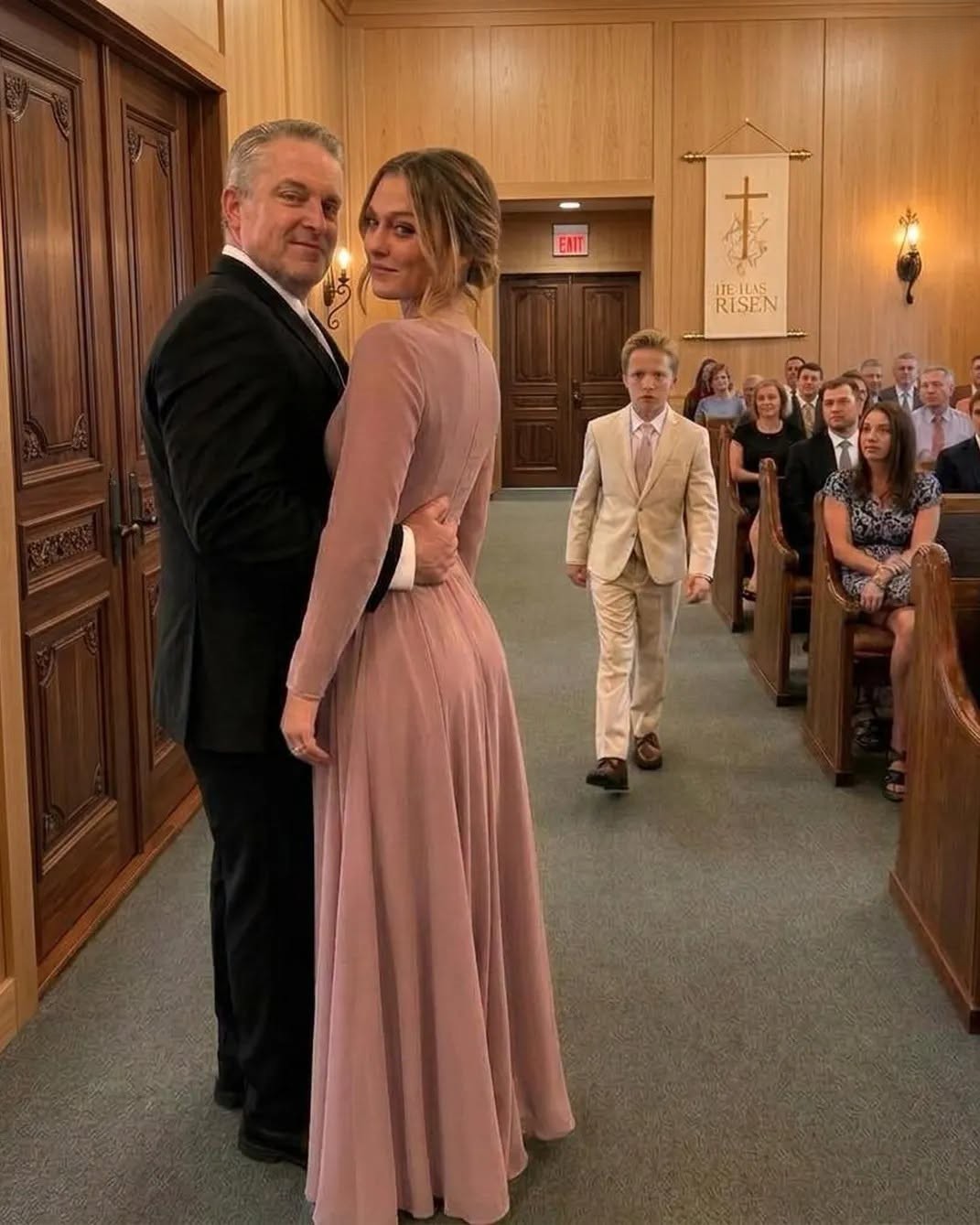 My Father Arrived at My Wedding with My Best Friend — Then My Brother’s Quiet Gesture Changed Everything