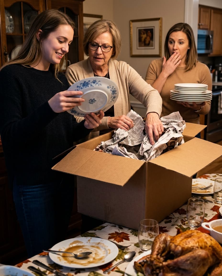 My Daughter-in-Law Gave Me a Paper Plate While Everyone Else Ate on Fine China — Then I Handed My Granddaughter a Box That Silenced the Room