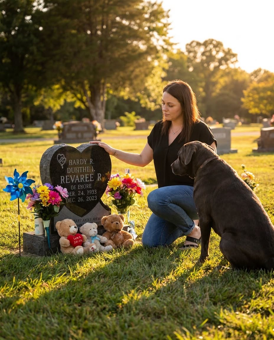 A Stray Dog Visited My Son’s Grave Every Sunday for Four Months — When I Followed Him Home, I Discovered the Family I Never Knew I Had